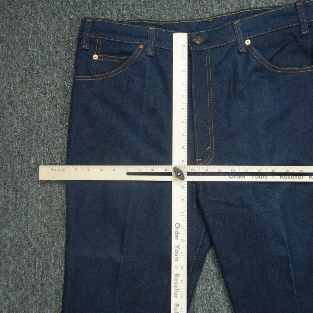 VINTAGE Levis Jeans Mens 38x33 Blue 517 Heavyweight‎ Stretch Denim USA NWT